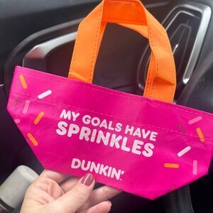 Dunkin' Pink and Orange Tote